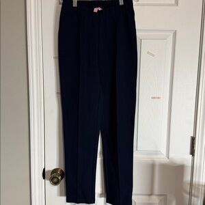Lilly Pulitzer Ponte pull on pants - size small - Navy Blue